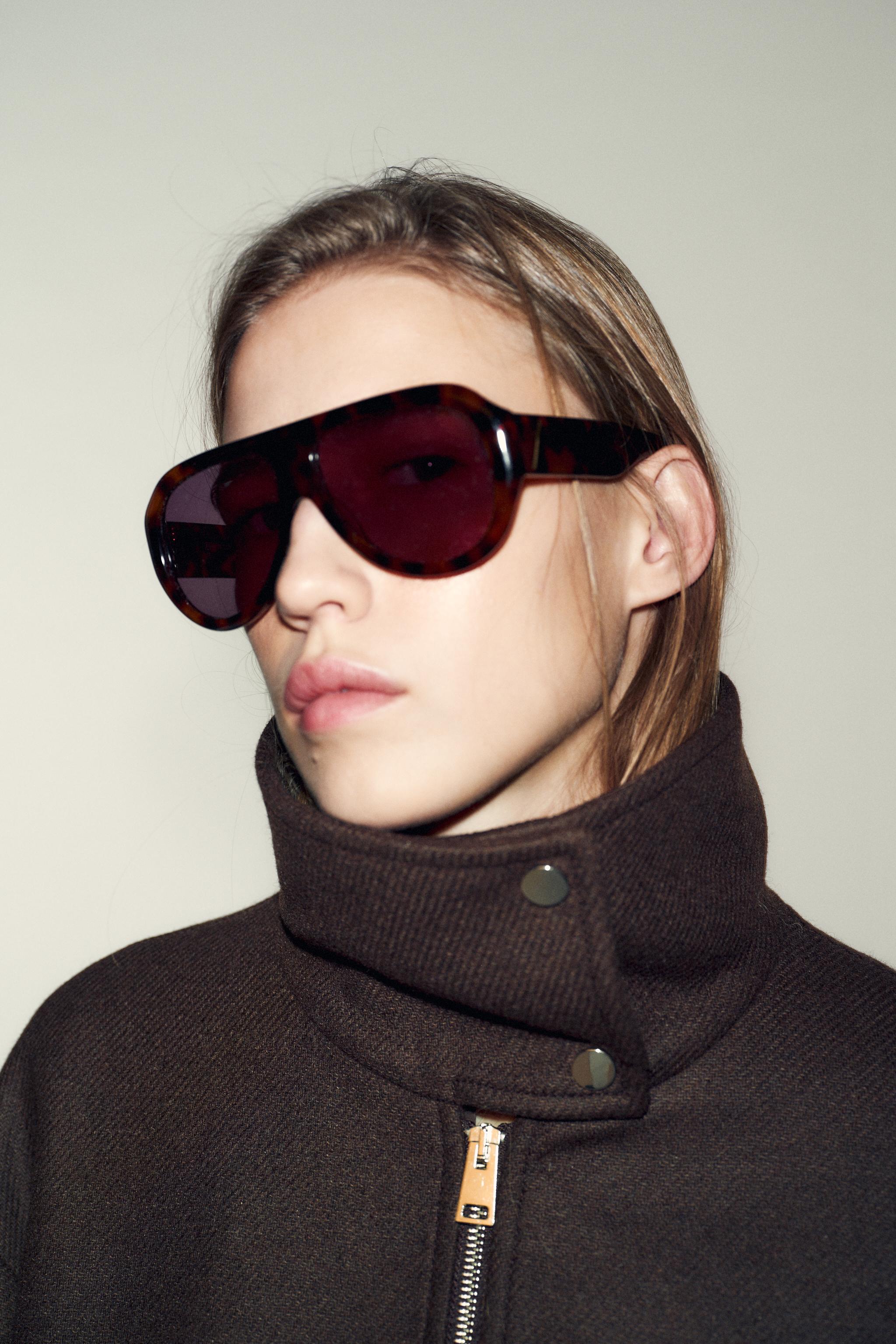 WOOL BLEND BOMBER JACKET WITH HIGH NECK